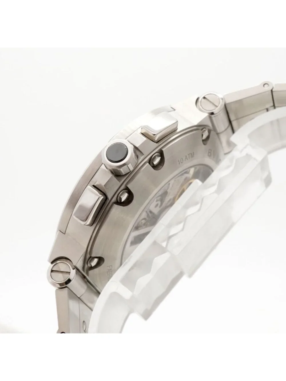 Bvlgari Diagono Velocissimo Chronograph Black Dial Watch